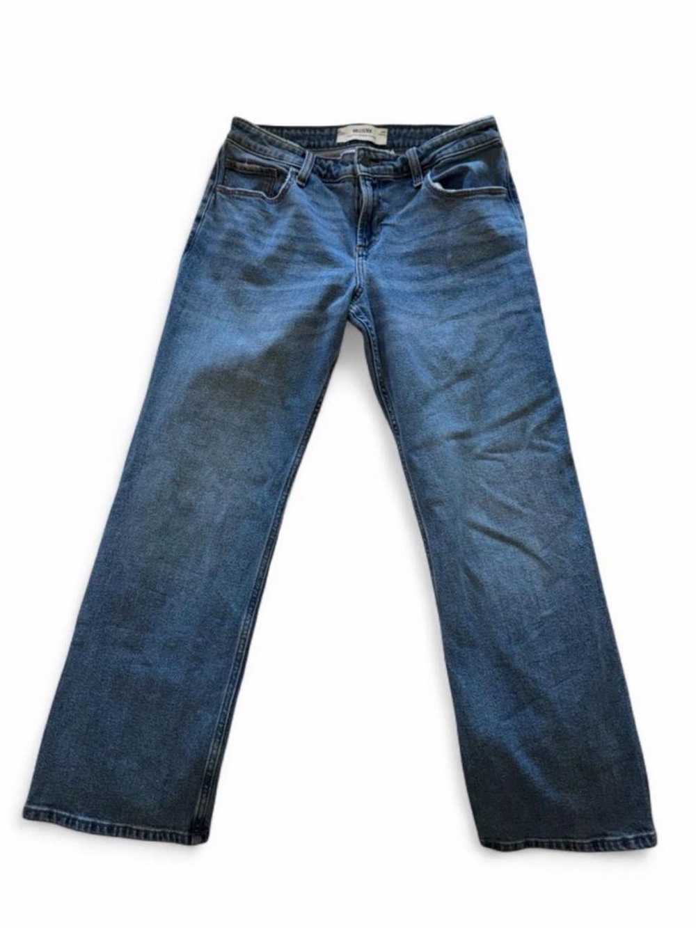 Hollister Low Rise Straight-Leg Jeans